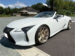 レクサス LCコンバーチブル 500 RSR車高調 BCフォージド鍛造ホイール　室内