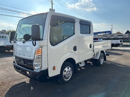 三菱ふそう キャンターガッツ 3.0　ダブルキャブ　低床 6人乗り　1.25t積　Wキャブ