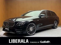 メルセデスAMG Eクラスワゴン E43 4マチック 4WD パノラマSR　ACC　黒半革シート　Burmester