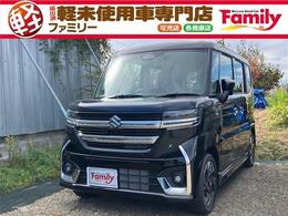 スズキ スペーシア 660 カスタム ハイブリッド XSターボ 両側電動スライドドア 届出済未使用車 アダ