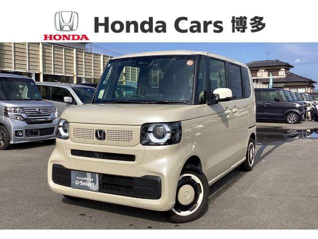 ホンダ認定中古車の中でも限られた条件を満たした良質車両、HONDA　U-SelectPremium　N-BOX入荷です！2年間/走行距離無制限の保証付き！自信を持ってオススメできる1台です！
