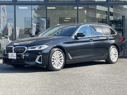 BMW 5シリーズツーリング 523d xドライブ ラグジュアリー ディーゼルターボ 4WD I Draive パーキングアシスト 黒革シート