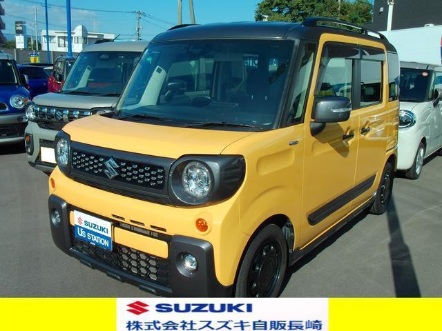 スペーシアギア　ギア　HYBRID　XZ　MK53S　ディーラー保証1年付き　車検整備付き　走行83，000キロ　修復歴無し　店舗へご来店いただける方のみ販売させて頂きます。