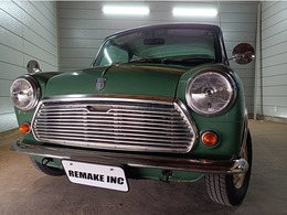 ローバー ミニ クーパー1.3i 4MT カスタム車　アーモンドグリーン