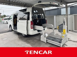トヨタ ハイエースバン 2.0 ウェルキャブ Bタイプ ロング ルーフサイドウインドゥ付 車いす移動車 福祉車両 チェアキャブ