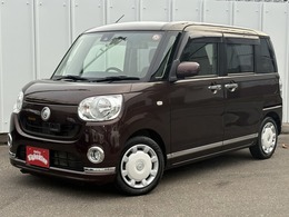 ダイハツ ムーヴキャンバス 660 X リミテッド メイクアップ SAII 4WD 追突防止　車線逸脱センサー ディスプレイ