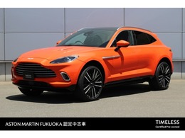 アストンマーティン DBX 4.0 4WD シナプスオレンジ　元試乗車