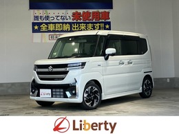 スズキ スペーシア 660 カスタム ハイブリッド XSターボ 届出済未使用車 両側電動スライドドア 電子