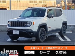 ジープ レネゲード トレイルホーク 4WD 1オナ Bカメ ナビTV ドラレコ ETC