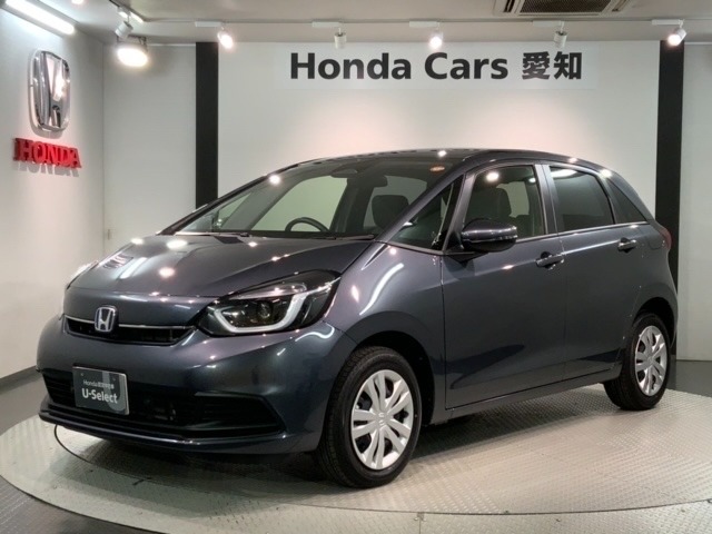 全国納車可 第三者機関証明書付 新車保証 試乗車 ワンオーナー ナビVXU-245FTi TV Rカメラ CD録音 BTオ-ディオ DVD ETC LEDライト装備のフィット e:HEVホーム入庫！