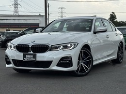 BMW 3シリーズ 320d xドライブ Mスポーツ ディーゼルターボ 4WD Mブレーキ ガラスSR 茶革 19AW ACC 禁煙車