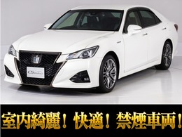 トヨタ クラウンアスリート ハイブリッド 2.5 S Jフロンティア リミテッド 後期型/禁煙車/OP18AW/セーフティセンス/