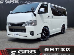 トヨタ ハイエースバン 2.0 スーパーGL ダークプライムII ロングボディ 新車未登録/2インチローダウン/GR8エアロ