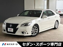 トヨタ クラウンアスリート ハイブリッド 2.5 S tanabe製車高調 純正SDナビ　HIDヘッド