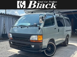 トヨタ ハイエースバン 3.0 スーパーGL ディーゼル 全塗装/新品ホワイトリボン/新品マット
