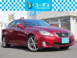 レクサス IS 350 バージョンL サンルーフ・黒革シート・メーカーナビ・外