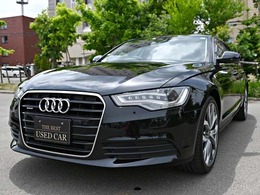 アウディ A6 2.8 FSI クワトロ 4WD 本州仕入　黒革シート　Bluetooth接続
