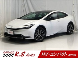 トヨタ プリウス 2.0 Z HV 禁煙車 ガラスルーフ 黒革 12.3型TVナビ