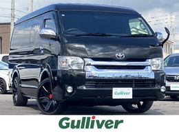 トヨタ ハイエース 2.7 GL ロング ミドルルーフ 4WD ・社外20インチアルミ・純正ディーラーOPナ