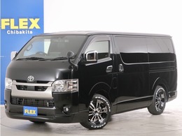 トヨタ ハイエースバン 2.0 スーパーGL ダークプライムII ロングボディ 車中泊仕様大画面BIG-Xナビ
