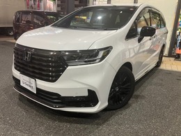 ホンダ オデッセイ 2.0 e:HEV アブソルート EX ブラックエディション 元試乗車・11.4ナビ・大型リヤ席モニター・