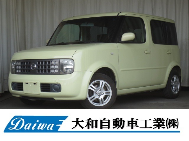 平成14年式　ニッサン　キューブ☆　走行13万km☆　雪国に嬉しい4WD☆　ベンチシート☆