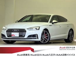 アウディ S5スポーツバック 3.0 4WD 本革ナビバチャルSライン赤キャリBカメAW