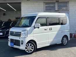 スズキ エブリイワゴン 660 PZターボスペシャル 4WD 社外SDナビ/両側パワスラ/シートヒーター