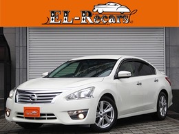 日産 ティアナ 2.5 XV 冷暖黒本革シート ナビ TV 全方位カメラ