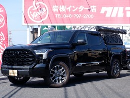 米国トヨタ タンドラ 4WD　クルーマックス　1794ED　アドバンス 新並　1オーナー　リアエアサス　HUD
