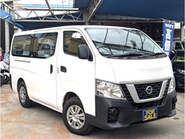 日産 NV350キャラバン 2.5 DX ロングボディ ディーゼルターボ 4WD 6人乗り　社外ナビバックカメラ　エマブレ