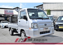 スバル サンバートラック 660 TC スーパーチャージャー 三方開 4WD 5速　スターリングシルバー　錆腐無　AW