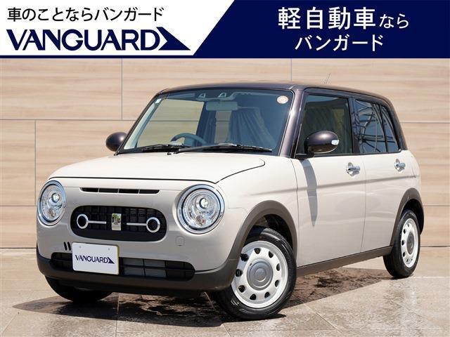 登録済未使用車のアルトラパンLC【X】が入庫☆2トーンカラー☆バックカメラ付ディスプレーオーディオ☆セーフティサポート☆LEDヘッドライト☆シートヒーター☆スマートキー等装備豊富な一台です☆