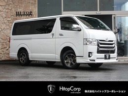 トヨタ ハイエースバン 3.0 スーパーGL ロング ディーゼルターボ 4WD モデリスタ TRDエアロ/DPF交換済
