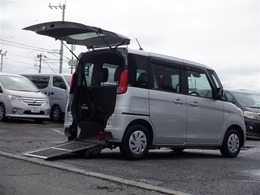 スズキ スペーシア 660 E ウィズ 車いす移動車 リアシート付 車いすスロープ/セーフティブレーキ