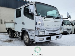 三菱ふそう キャンター 3.0 ダブルキャブ ロング 全低床 ディーゼルターボ 4WD 