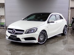 AMG Aクラス A45 4マチック 4WD 黒革シート/サンルーフ/純正ナビ/Bカメラ