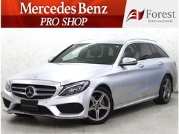 メルセデス・ベンツ Cクラスワゴン C200 4マチック スポーツ 4WD レーダーセーフティPKG　AMGフルエアロ　AM
