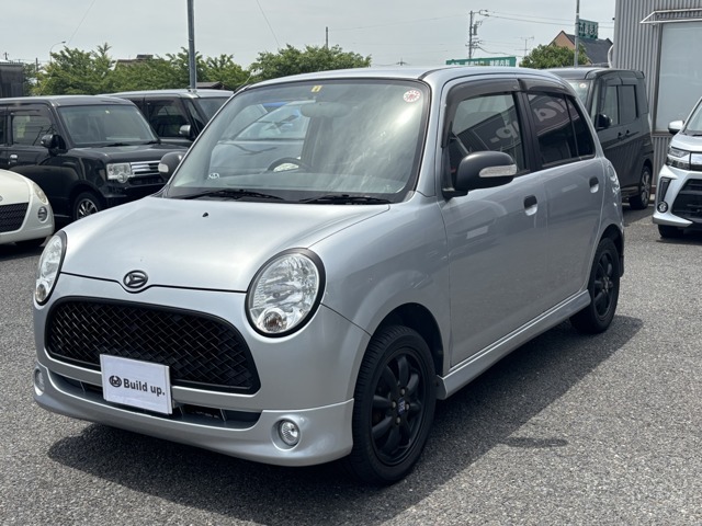 ミラジーノミニライト入庫致しました！！メッキ部分がマットブラックに塗装してあり、イケてます！！