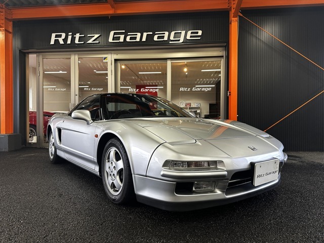 1991yモデル！NSX　　セブリングシルバー！ブラックレザーオートシート！