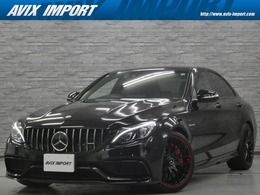 メルセデスAMG Cクラス C63 S エディション1 黒革Burmester エアバランス 専用AMG19AW