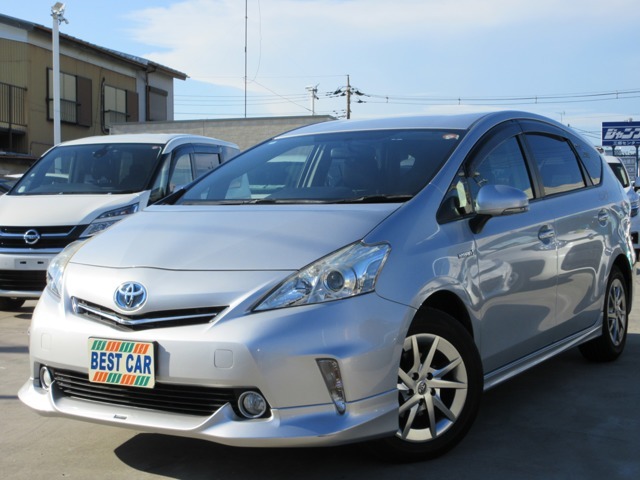 トヨタ プリウスα 1.8 S チューン ブラック 2014年 3.0万キロ