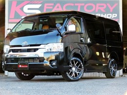 トヨタ ハイエース 2.7 GL ロング ミドルルーフ 4WD 7インチナビ/クラシックシートカバー