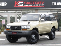 トヨタ ランドクルーザー80 4.2 VXリミテッド ディーゼルターボ 4WD 全塗装済　ナロー仕様　リフトUP　背面レス