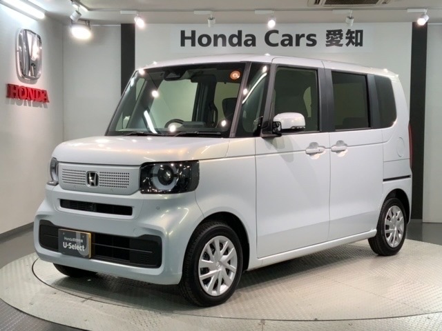全国納車可　第三者機関証明書付　H　SENSING　新車保証　試乗車　ワンオ-ナ-　ナビVXM-245ZFEi　TV　Rカメラ　BTオ-ディオ　シ-トヒ-タ-装備のN-BOX　ベースグレード入庫！