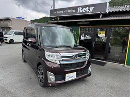 ダイハツ タント 660 カスタム RS 禁煙車/ETC/社外ナビ/両側パワースライド