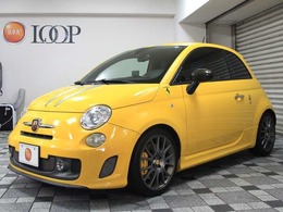アバルト 695トリブートフェラーリ 1.4 左H 　ブレンボイエローブレーキキャリパー