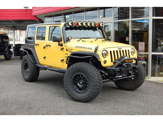 フルカスタムJKラングラーアンリミテッドが入庫です。