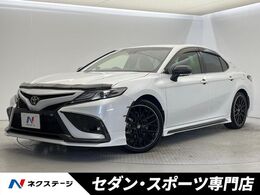 トヨタ カムリ 2.5 WS レザーパッケージ GRドレスアップマフラー　純正9インチナビ