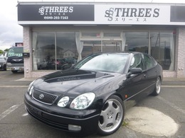 トヨタ アリスト 3.0 S300ウォールナットパッケージ 革シート　車高調